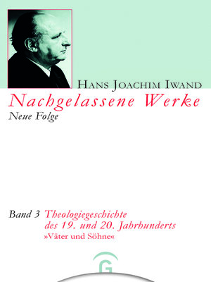 cover image of Theologiegeschichte des 19. u. 20. Jahrhunderts